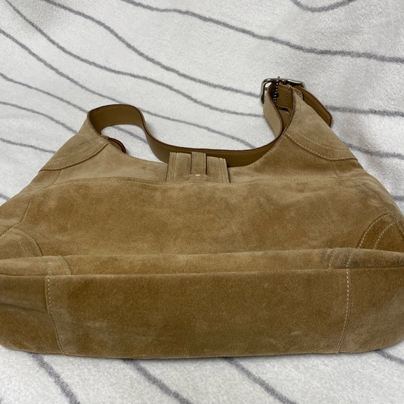 Coach Hamptons Suede Hobo - Picture 3 of 9